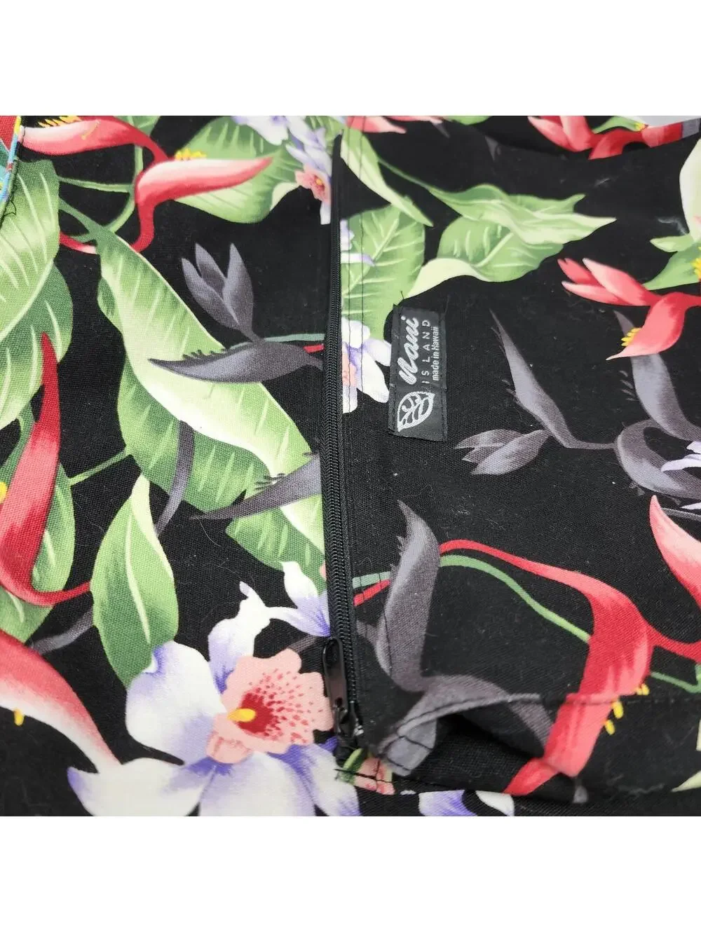 Nani Island Hawaii Tropical Floral Tote Bag Reversible Shoulder Bag